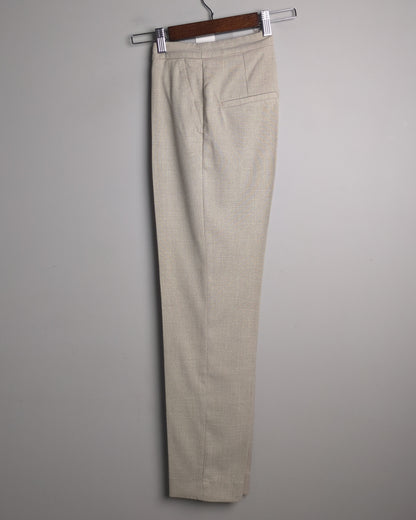 H&M Beige Tailored Trousers