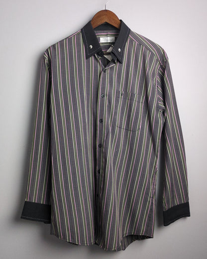 Manhatan Gray Button Shirt