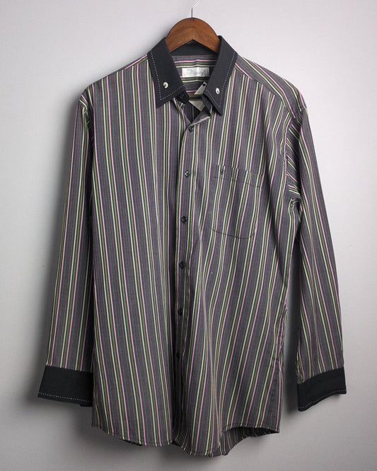 Manhatan Gray Button Shirt