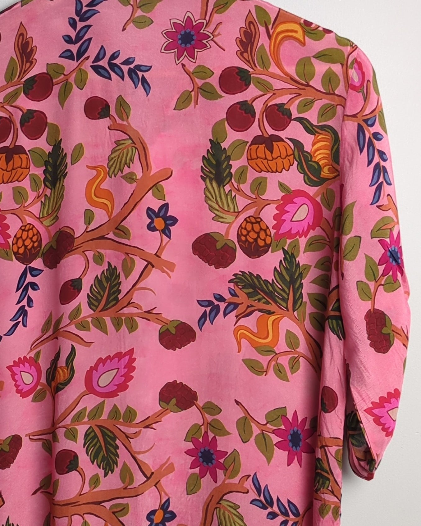 Pink Floral Shirt