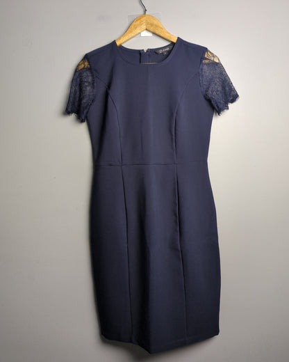 Annabelle Blue Lace Dress