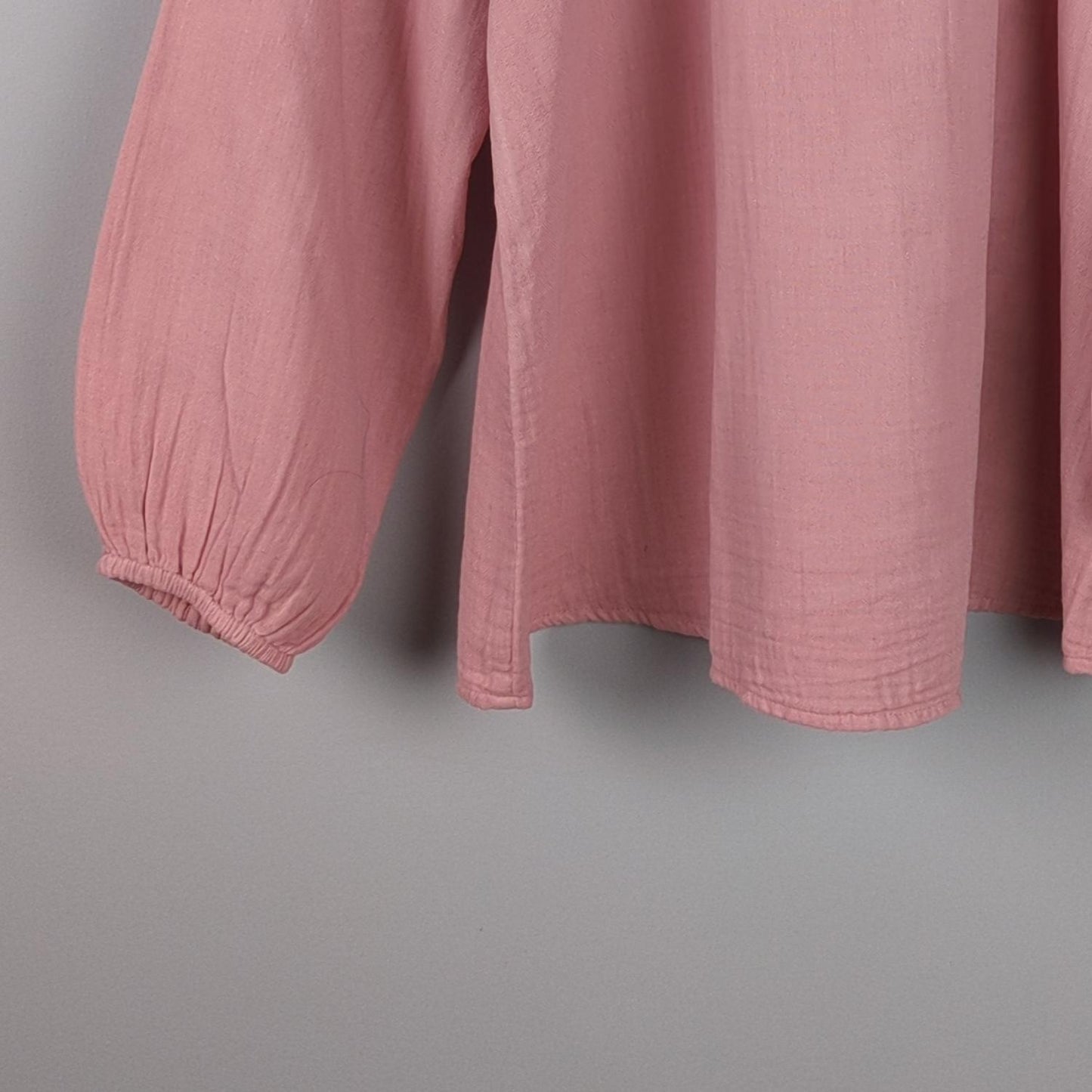 Long Sleeve Button Blouse