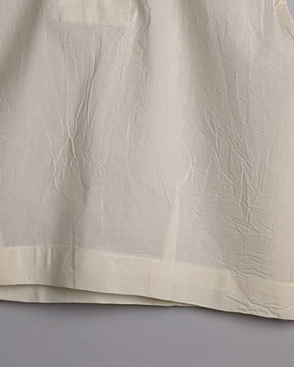 White Sleeveless Blouse