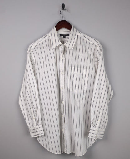 Pinstriped White