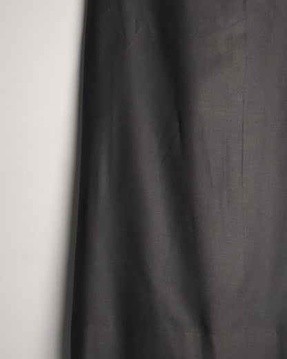 Payal Khandwala Black Wrap Skirt