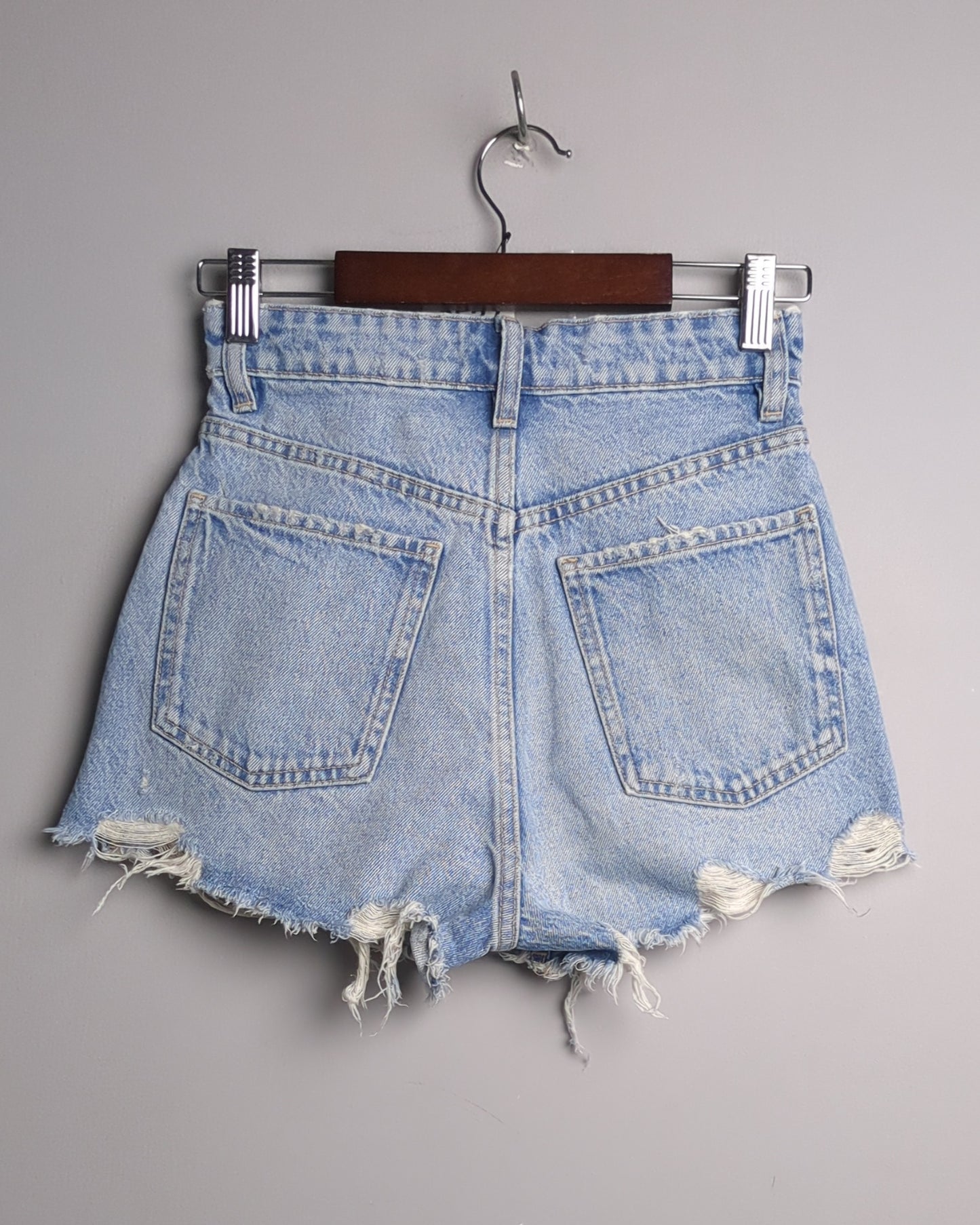 Zara Blue Denim Shorts