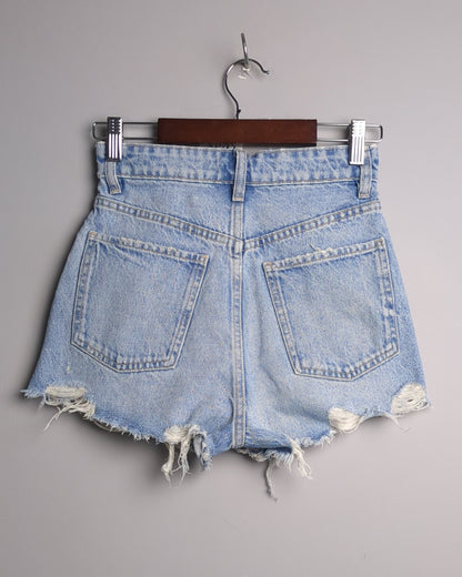 Zara Blue Denim Shorts