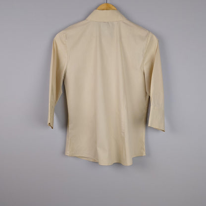 Solid Button Up Shirt