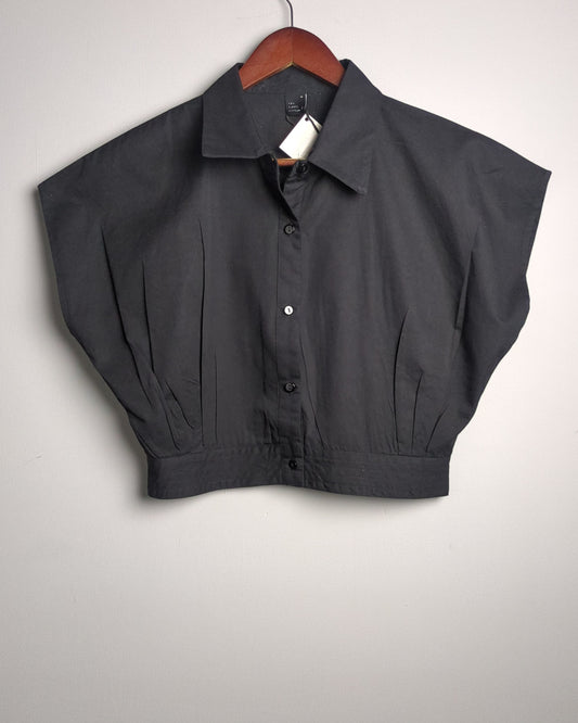 The Label Life Black Blouse