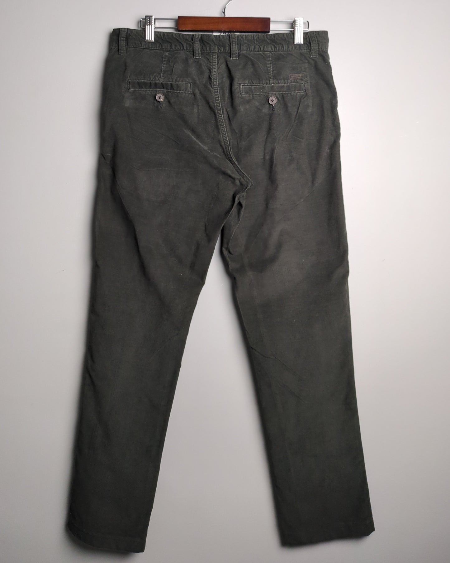 Indian Terrain Green Corduroy Trousers