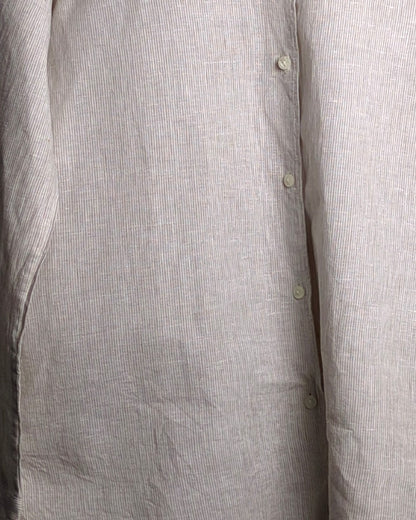 Massimo Dutti Beige Linen Shirt