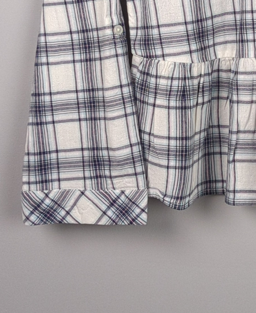 Plaid Peplum