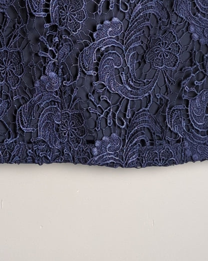 Forever 21 Blue Lace Skirt