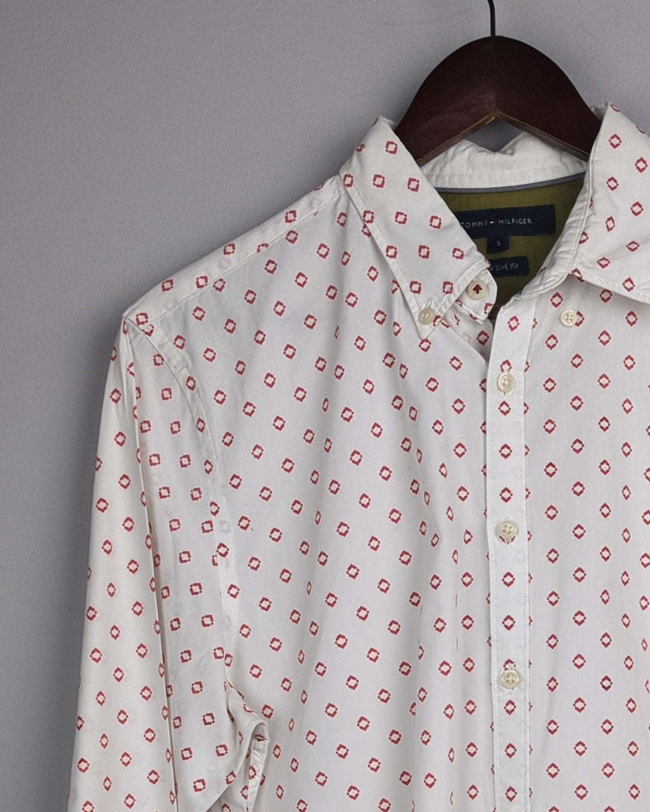 Tommy Hilfiger White Button-Down Shirt