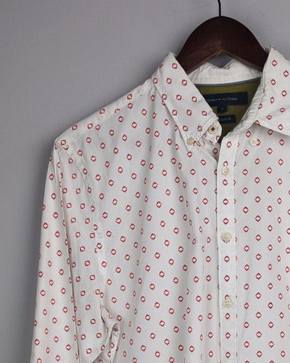 Tommy Hilfiger White Button-Down Shirt