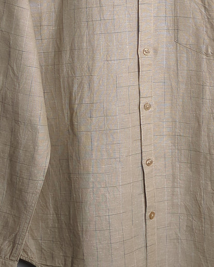 Black Coffee Beige Casual Shirt