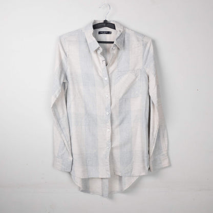 Striped Button-Up Shirt