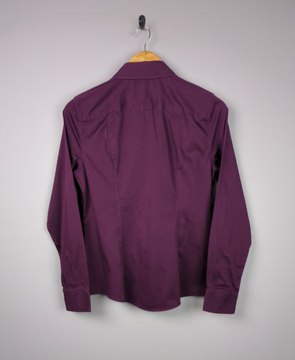 Plum Button-Down