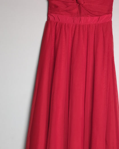 Dibiskle Red Maxi Dress