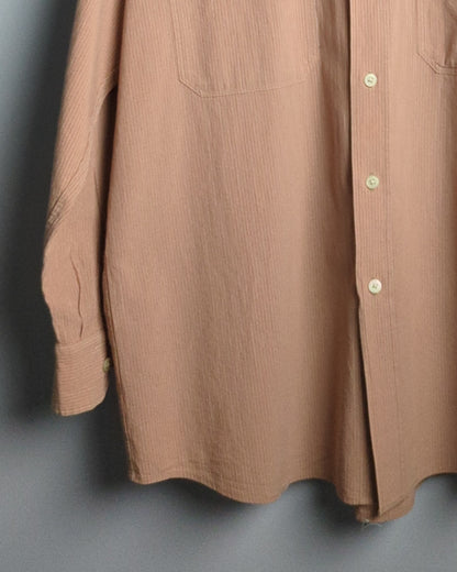 Uniqlo Beige Mandarin Shirt
