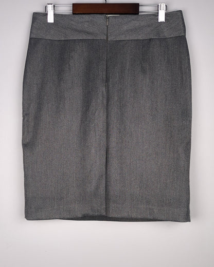 Andra Gray Pencil Skirt