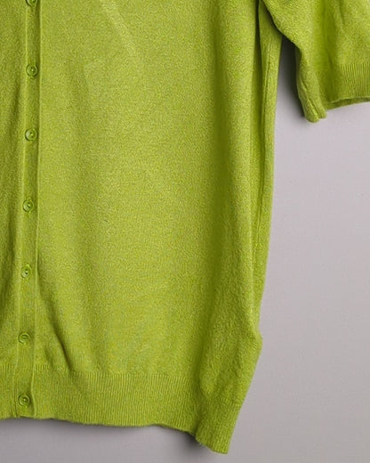 Zara Green Knit Cardigan