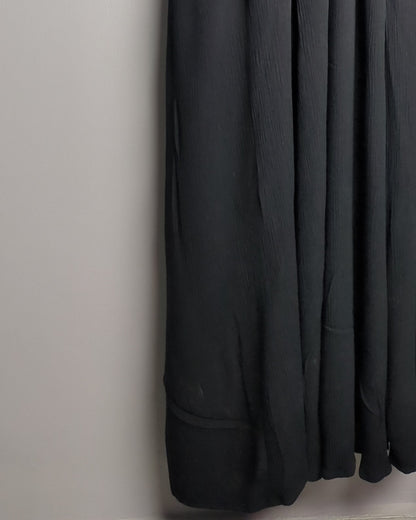 Zara Black Ruffle Blouse