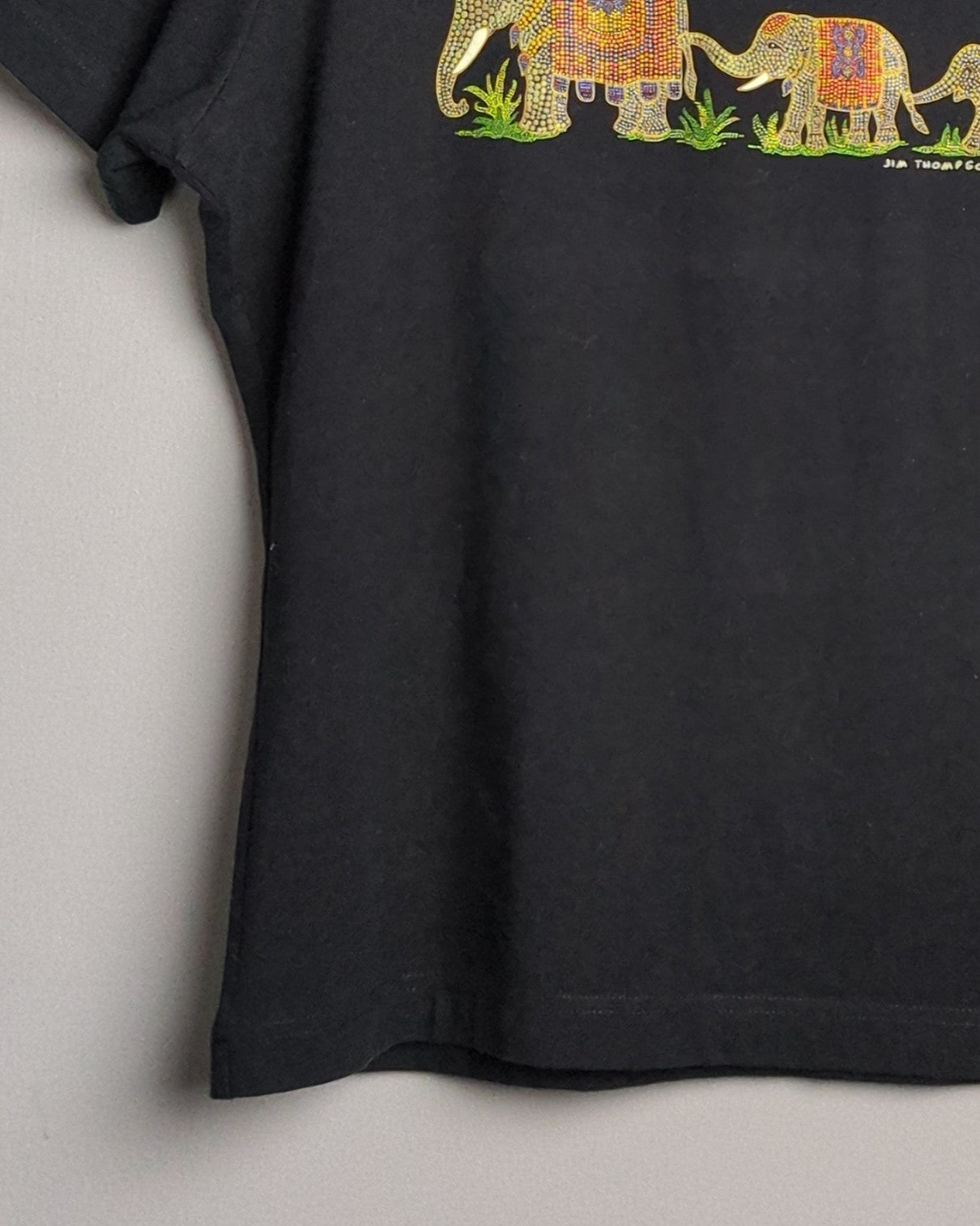 Jim Thompson Black Elephant T-shirt