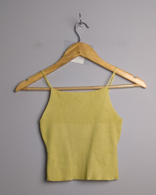 H&M Beige Ribbed Tank