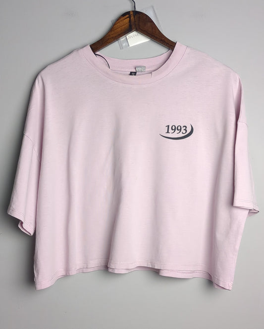 H&M Pink Graphic Tee