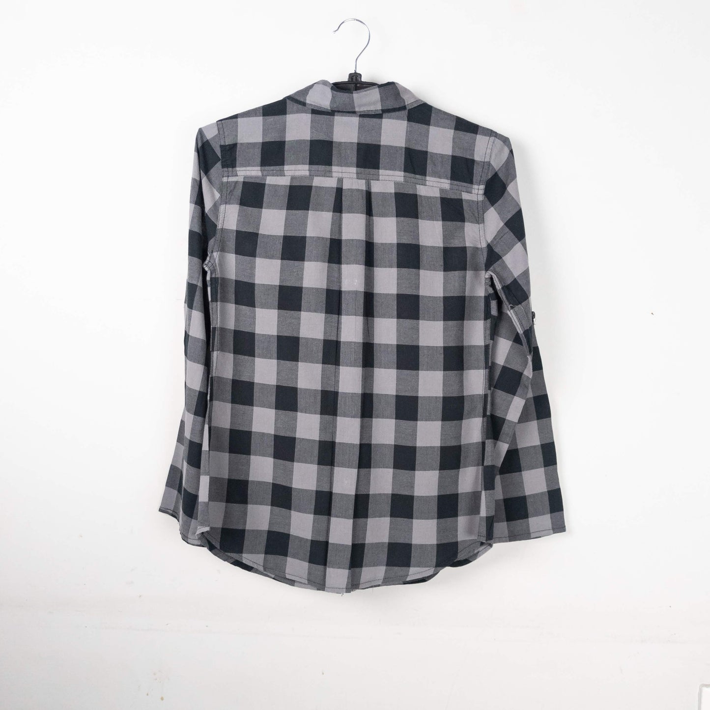 Plaid Button-Down Shirt