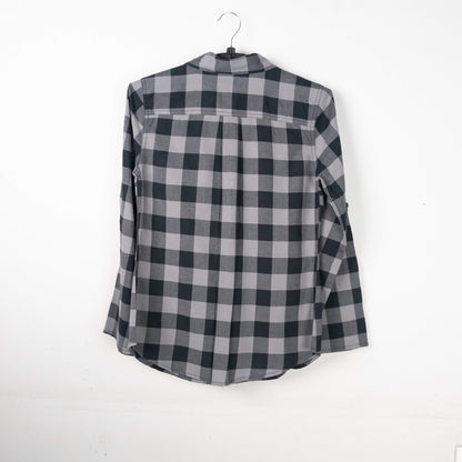 Plaid Button-Down Shirt