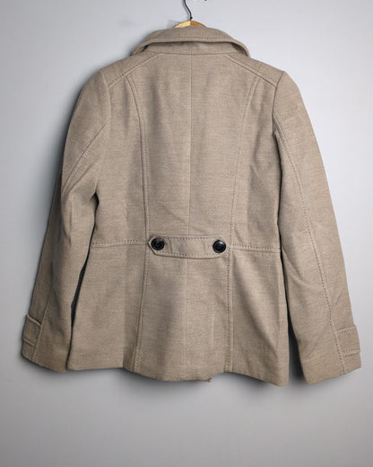 H&M Beige Peacoat Jacket