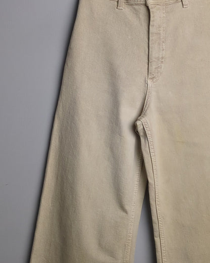 Zara Beige Wide Jeans