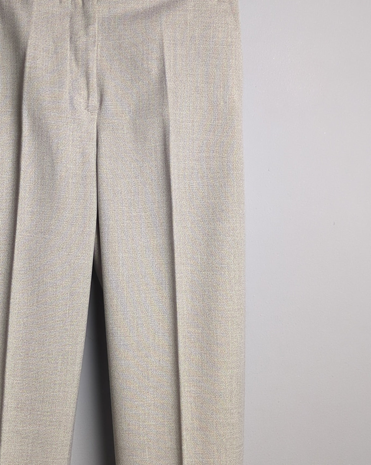 H&M Beige Tailored Trousers