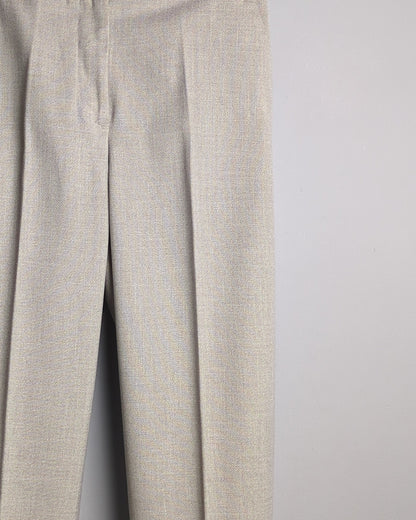 H&M Beige Tailored Trousers