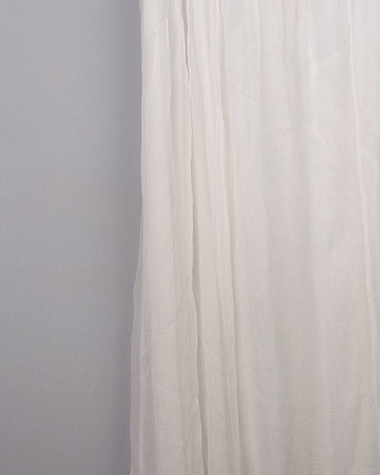 Mango White Maxi Dress