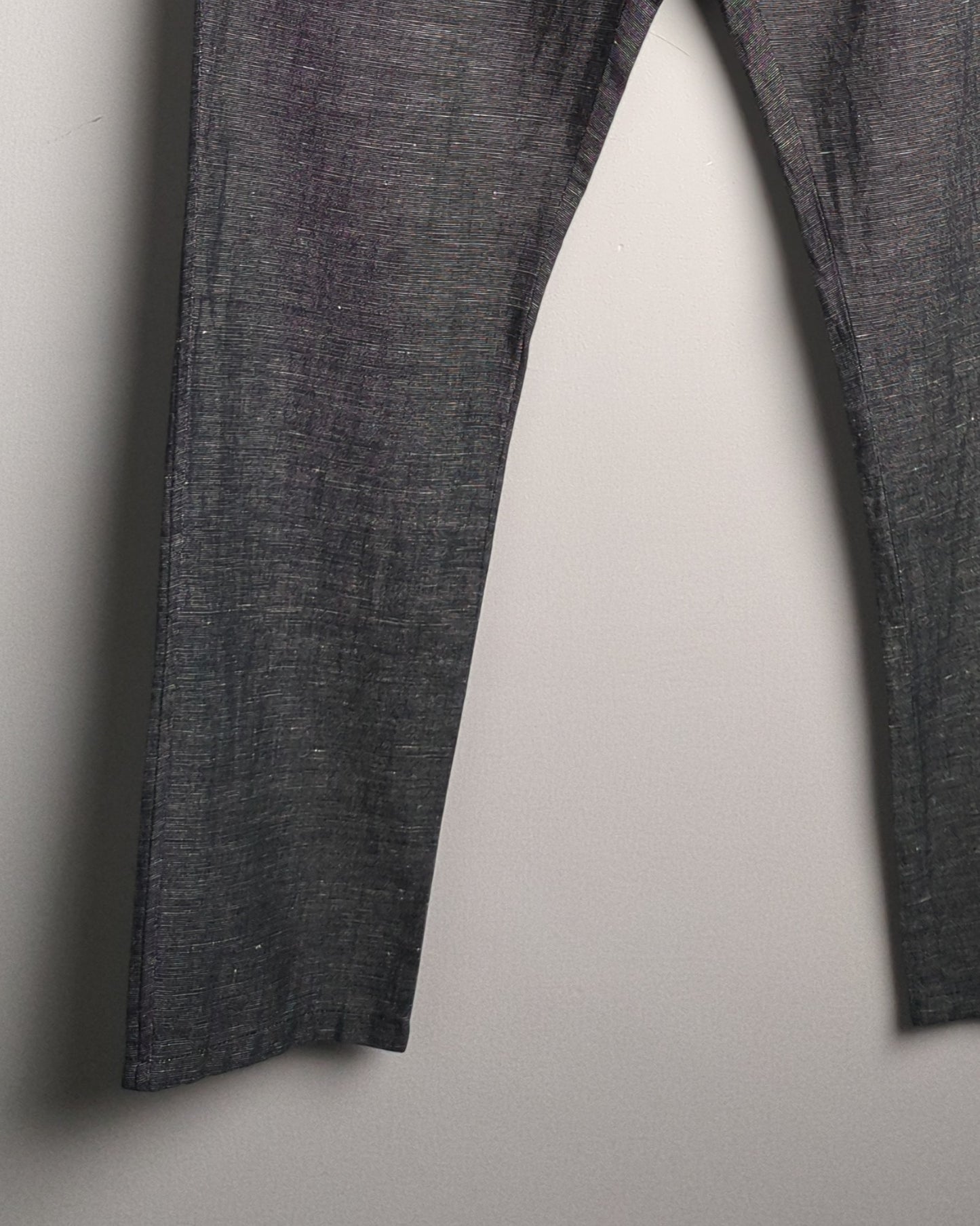Cottonworld Slim Fit Charcoal Pants