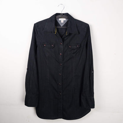 Button-Down Denim Shirt
