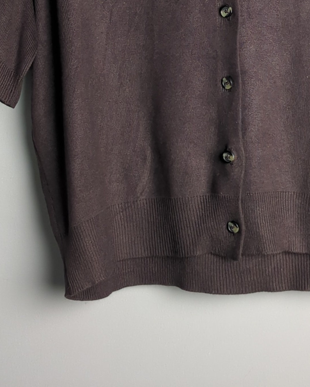 H&M Brown Knit Polo