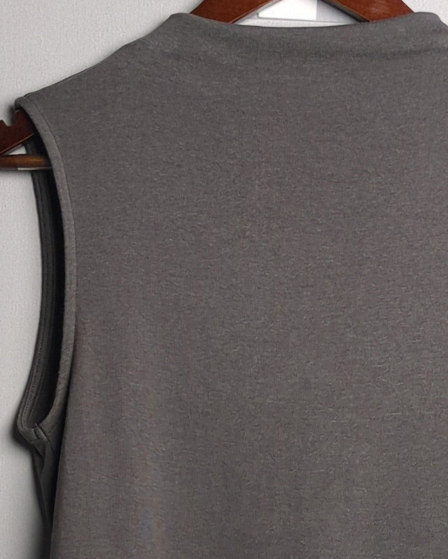 Zara Grey Sleeveless Top