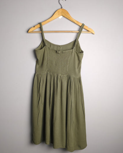 Green Cami Dress