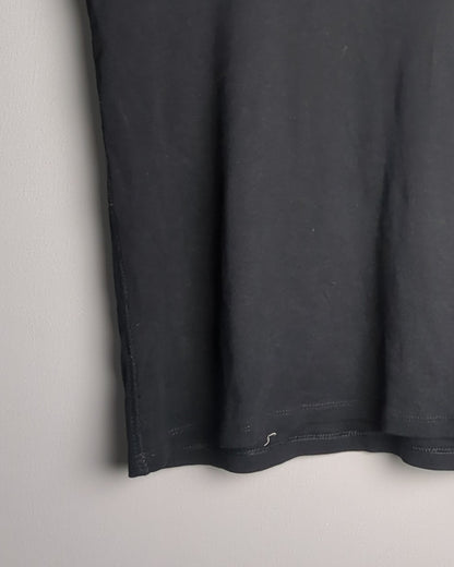 Zara Black Crewneck Tee