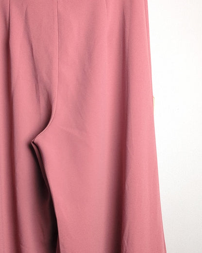Zara Pink Wide Trousers