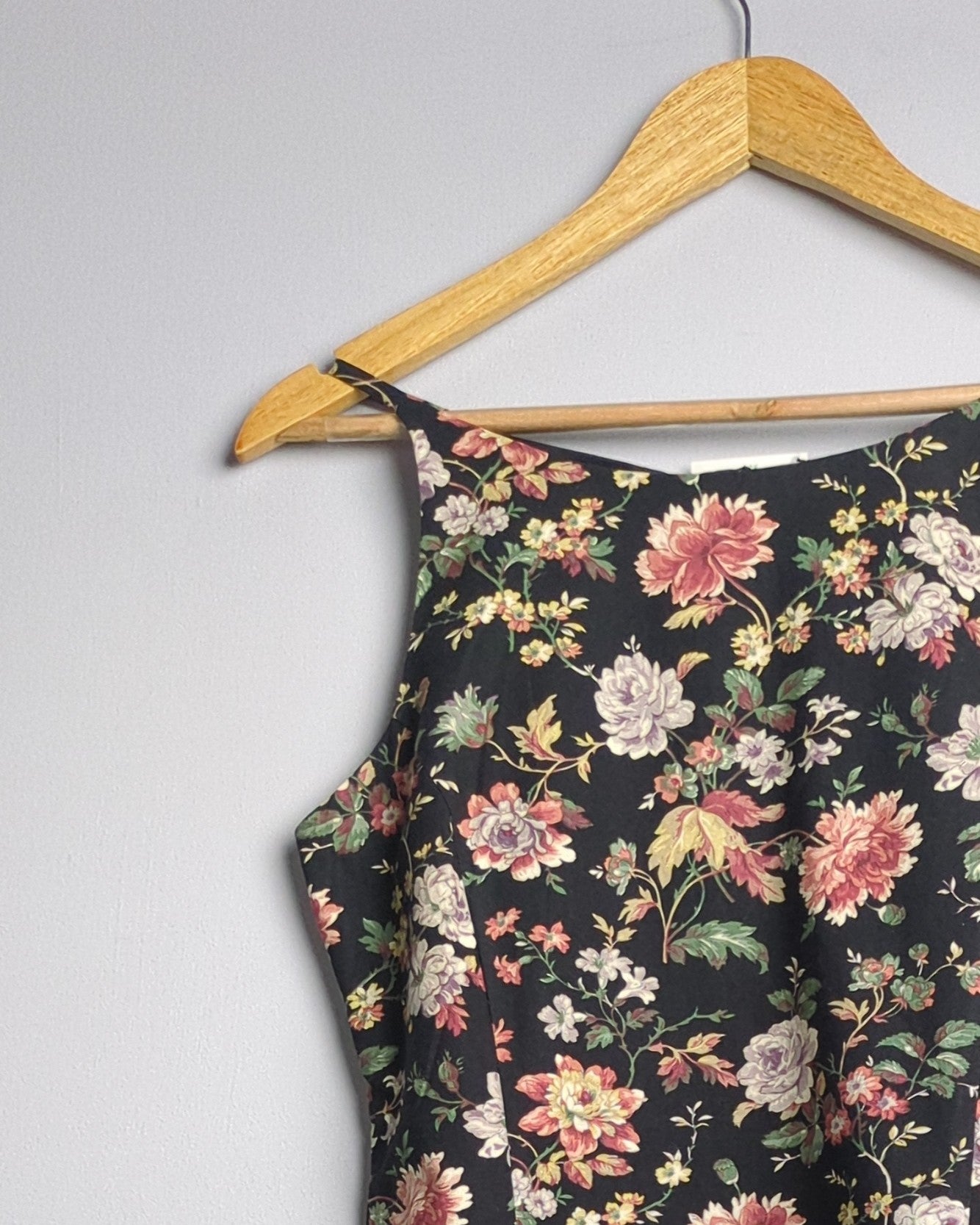 Black Floral Dress