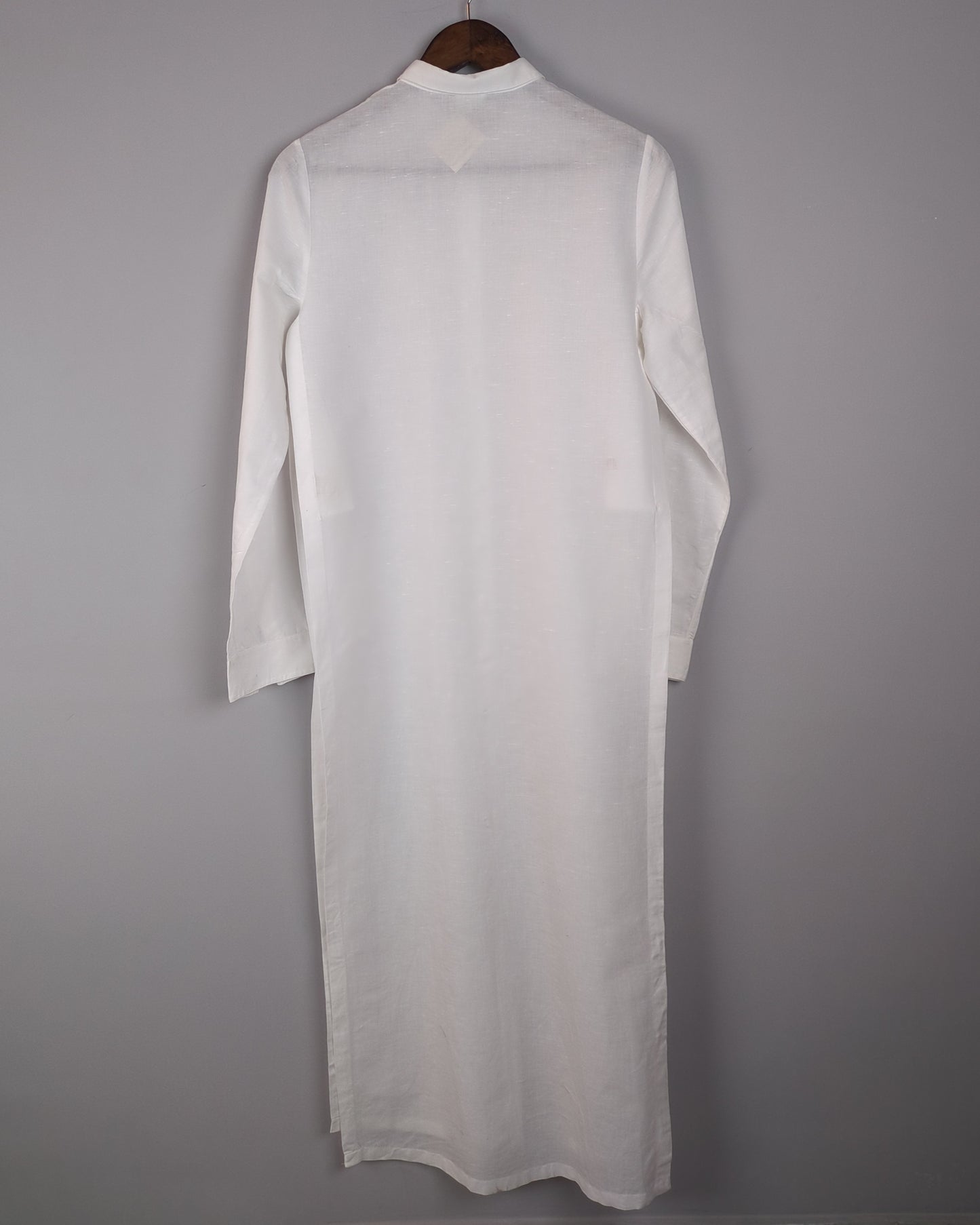Nicobar White Long Cotton Kurta