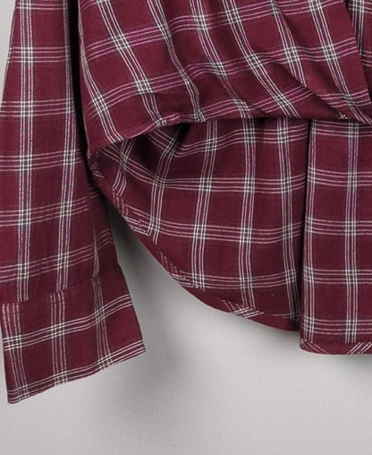 Maroon Plaid