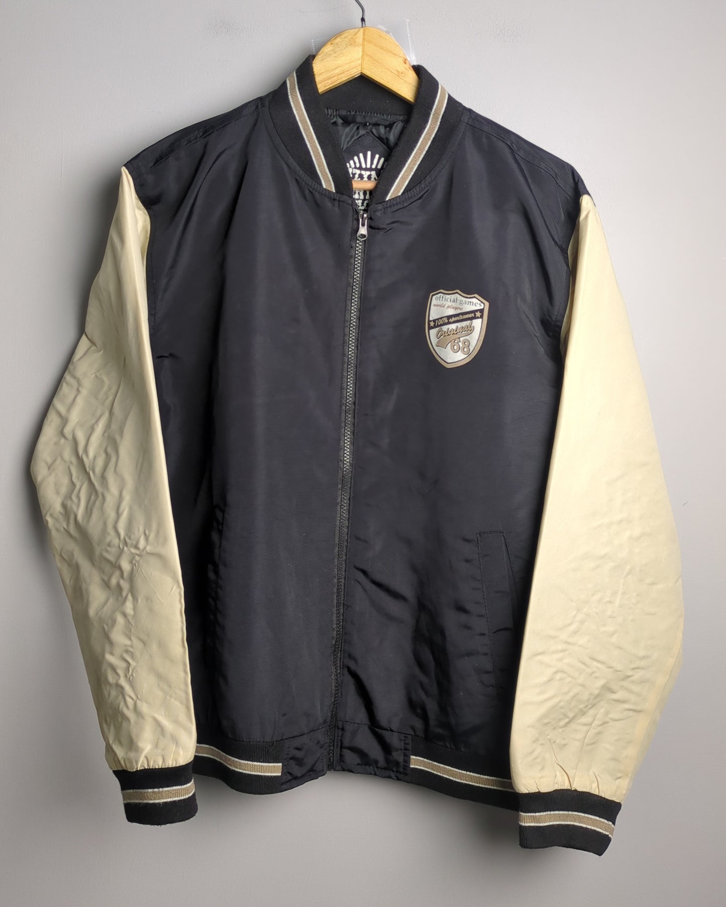 Nzyme Glory Black Varsity Jacket