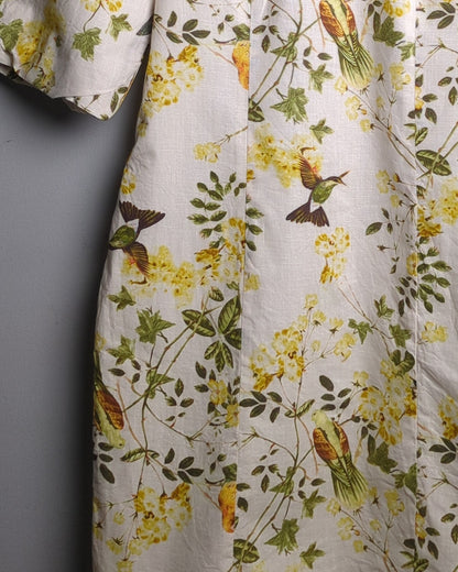 Honey White Floral Dress