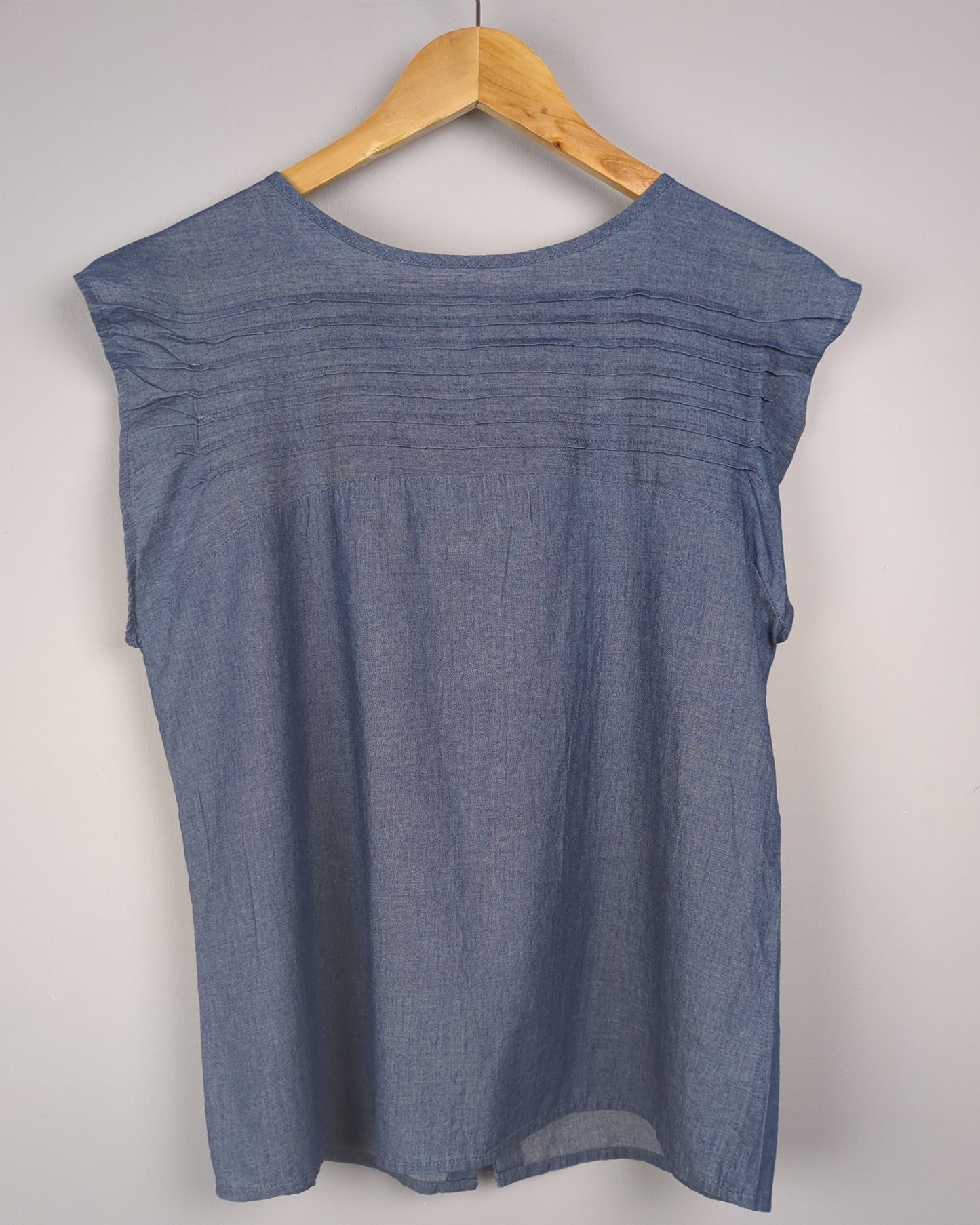 Cottonworld Blue Denim Blouse